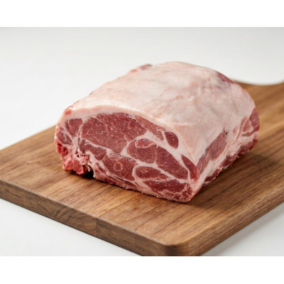 Echine de porc local avec os, 3,5 kg environ