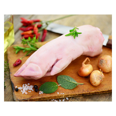 Pied de porc local, 10 kg environ, congelé