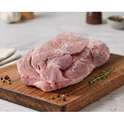 Picnic de porc saumuré, 20 kg environ, congelé
