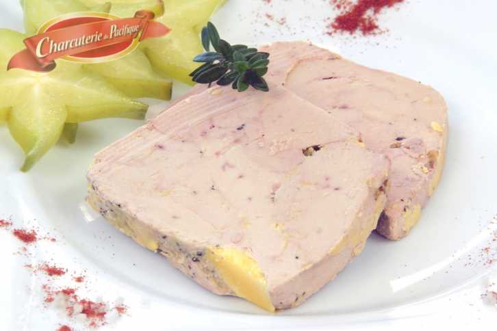 Terrine de foie gras à l&#039;Espelette