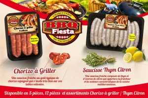 Faites voyager vos papilles avec nos deux nouvelles saucisses BBQ Fiesta